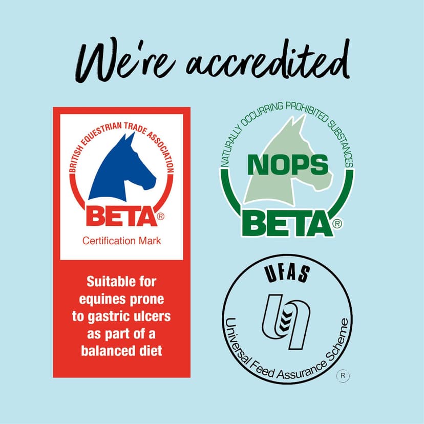 We're accredited